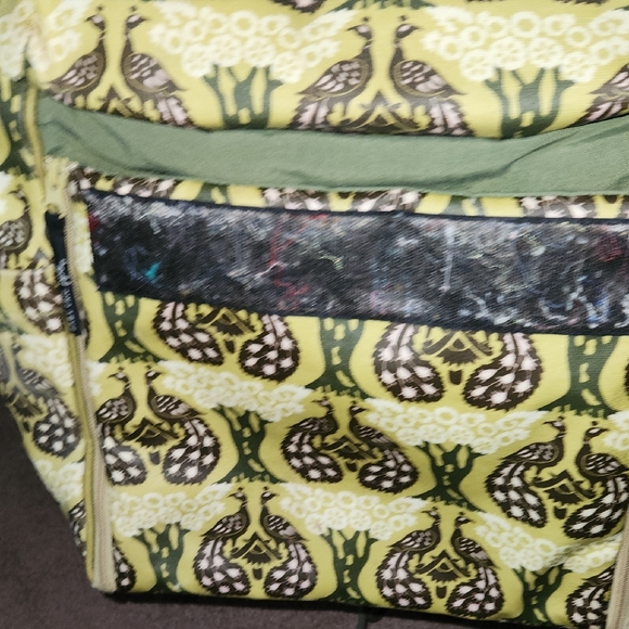 Petunia Pickle Bottom Yellow and Brown Baby Bag - Picture 4 of 15